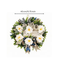 Eucalyptus Welcome Wreath Rustic Door Decor Floral