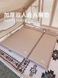 狼行者自动充气床垫打地铺睡垫野营防潮垫户外露营气垫床帐篷地垫