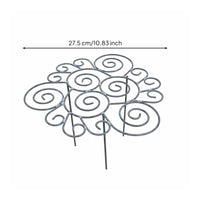 Floral Scroll Plant Support Decorative Garden Accessory Heavy Duty for Gardeners