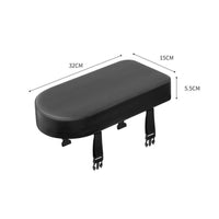 Waterproof Rear Bike Seat Cushion Thick Bike Rear Rack Pad Low-Profile Bike Seat Cushion Universal Fit for Commuters