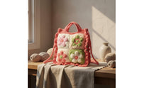 Granny Square Shoulder Bag Gift Idea Handbag Lightweight for Streetwear, Travel