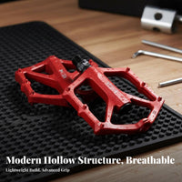 2 Pieces Mountain Bike Flat Pedals Sealed Bearings Mountain Bike Pedals