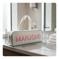 Zippered Mahjong Rack Holder Portable for Travel