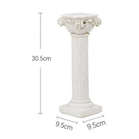 Roman Column Ornament Vintage Design Miniature Column Pedestal for Wedding