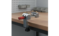Aluminum Bench Vise Multi-Function Mini Table Vise Compact Mini Table Vice for Desktop, Workbench, Home Workshop