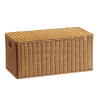 Rattan Storage Box With Lid Lidded Rattan Box Hard-Sided