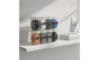 6 Pieces 3D Printer Filament Storage Box Moisture-Resistant Filament Storage Box Dust-Protected Clear for Makers, Desktop