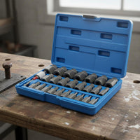 Screw Extractor Set Spiral Grip Design Damaged Bolt Removal Set for Repair Shop