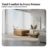 3 Pieces adaptableCombination Configurable Seating Reconfigurable Living Room Furniture Plush Upholstery airyLike Comfort