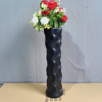 Modern Floor Vase Freestanding Tall Standing Vase Glossy Finish for Entryway