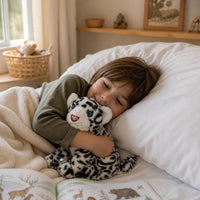 Realistic Snow Leopard Plush Toy Stuffed Animal