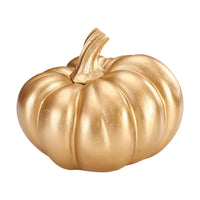 Nordic Style Gold Resin Pumpkin Decorative Ornament