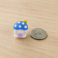 Resin Decoration Parts, Cute Fairy Tale Miniature House Charm Parts for DIY Phone Case Decoration