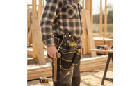Efficient Drill Tool Bag with Buckle Compact Tool Pouch with Bit Pockets Long-Lasting Drill Holder Secure for DIYers