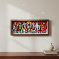 Paper Carving Wall Hanging Layered 3d Paper Art