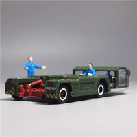 Diecast Aircraft Pushback Tug Souvenir Gift Airplane Tow Tug Model Highly Detailed Ground Support Equipment Model for Aviation Enthusiasts
