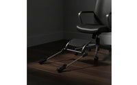 Slatted Gaming Chair Footrest with Metal Rods Sturdy Office Chair Footrest Attachment Supportive Furniture Accessory Ergonomic for Gamers