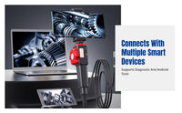 Commercial 2MP HD Inspection Camera, Diagnostic Device Compatible, Automotive, 8.5mm Probe