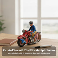 Clockwork Retro Motorcycle Ornament