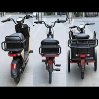 Heavy Duty Rear Cargo Rack Utility Bike Cargo Rack Long-Lasting Adjustable for Commuters, Mopeds