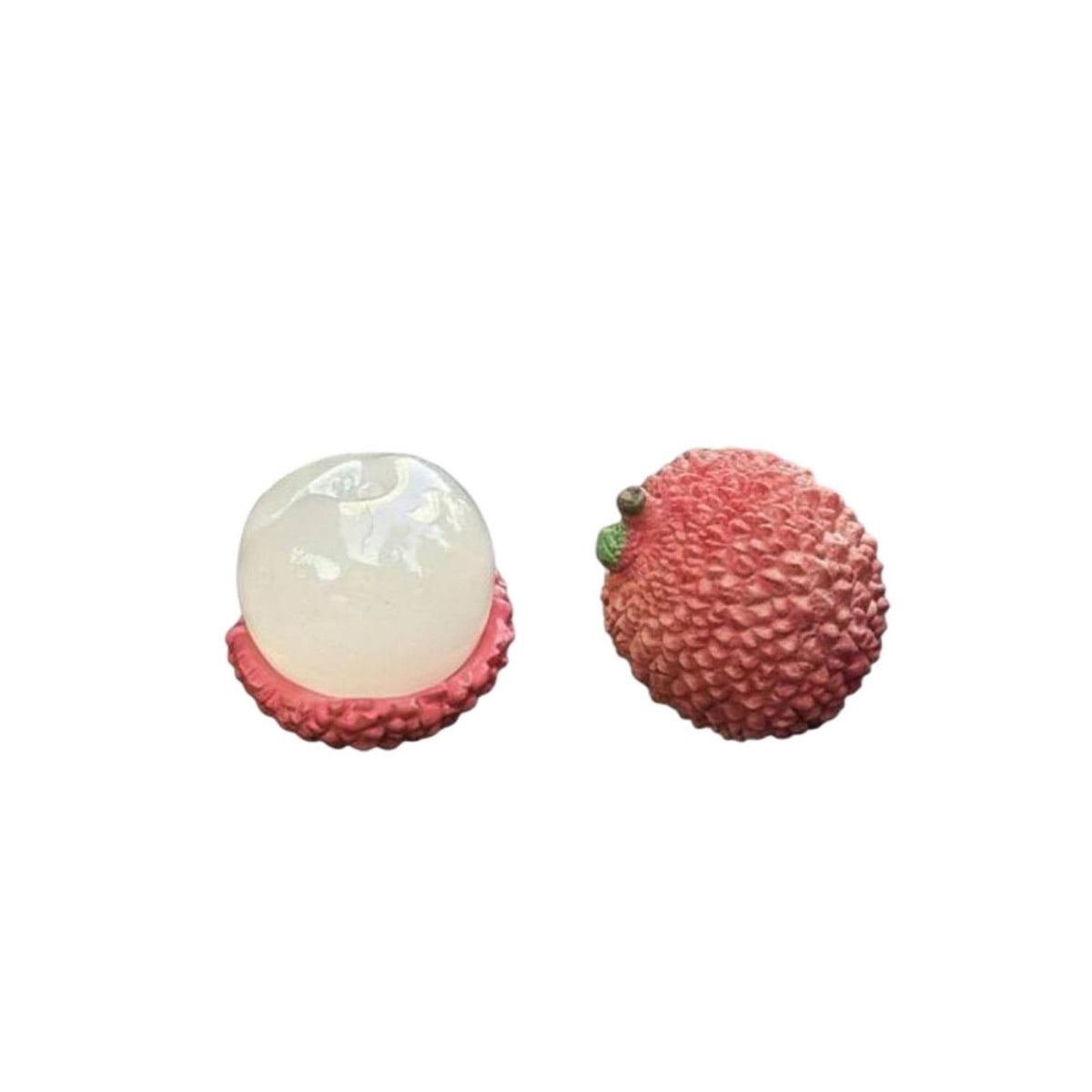 Cute Design Lychee Tangerine Car Decoration Auspicious Fruit Shaped Car Decor Creative