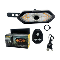 Rear Bike Light with Turn Signals LED for Cyclists
