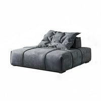 Sectionable Unit Sofa Minimalist with Design Living Room Furniture Italian Influenced Lowlow-Rise for Apartment Dwellers, Adults