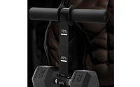 Adjustable Forearm Strap with Foam Handle Non-Slip Forearm Training Strap Lightweight Grip Training Handle Portable for Athletes, Home Gym