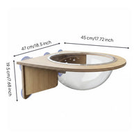 Cat Window Perch Suction Cup Glass or Tile Suctioncat Perch Elevated