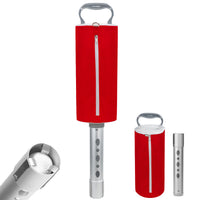 Two-Section Aluminum Tube Golf Ball Retriever with Cloth Bag, Large Capacity, Portable, No Bending