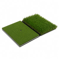 Foldable Indoor Golf Practice Mat with Dual Grass Surface, 40x60 cm