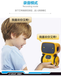 Smart Robot Early Education Toy with Voice Interaction, Touch Sensor, Multifunctional Learning Machine for Kids