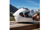 Aerodynamic Full Face | Shielded, full-coverage Helmet, for Street Riding