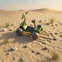 Scale Model Vehicle Open-Frame off-Road Car Model Molded Detailing