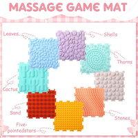 Children Tactile Training Foot Massage Mat Acupressure Board Sensory Integration Training Equipment Soft Silicone Pad
