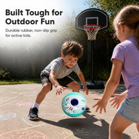 Kids' Durable Cartoon Basketball for Toddlers and Children, Sizes 3, 4, and 5