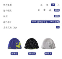 YAKKY X UPPERVOID丨美利奴羊毛保暖针织毛线帽子男女同款
