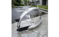 Curved Folding Bike Mudguard Set Complete Front and Rear Cycle Fenders Compact Front and Rear Mudguards Long-Lasting for Commuters