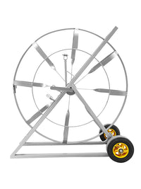 Wire Threader Empty Cart Frame Square Tube Reinforced Frame Pipe Threader Flat Iron Empty Frame Guide Fiberglass Rod Tool