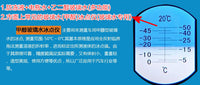 Handheld Refractometer for Antifreeze Freezing Point Tester, Electrolyte Hydrometer, Glass Water Concentration Meter