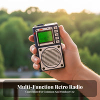 Full-Band Emergency Radio Portable Design Bluetooth Speaker App Distant Control
