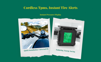 Solar Motorcycle TPMS, instant alerts