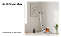 Mini Elliptical Machine Quiet Compact Elliptical Low Impact Portable Leg Exerciser for Seniors, Office Workers