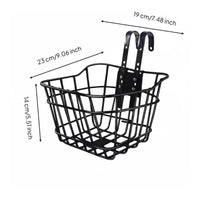 Kids Bike Basket Sturdy Children Bike Basket Large Storage Space for Daily Rides