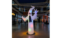 Inflatable Ghost Giant Halloween Inflatable Ghost Yard Inflatable Lighted for Lawn, Garden