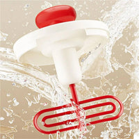 Push down Egg Beater Large Capacity Egg Whisker Cup Multi-Functional