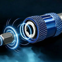 3/8 Hex Shank Adapter Self-Locking Screwdriver Adapter Anti-Slip for Workshop
