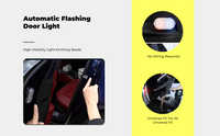Car Door LED Warning Light, Anti-Collision, Universal Decor
