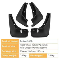 Mud Flaps for Toyota Probox 2002
