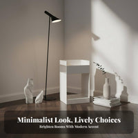 Bedside Storage Table Minimalist Design Nightstand With casters for Small areas